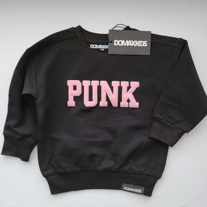 Puff Name - Kids Black Sweatshirt