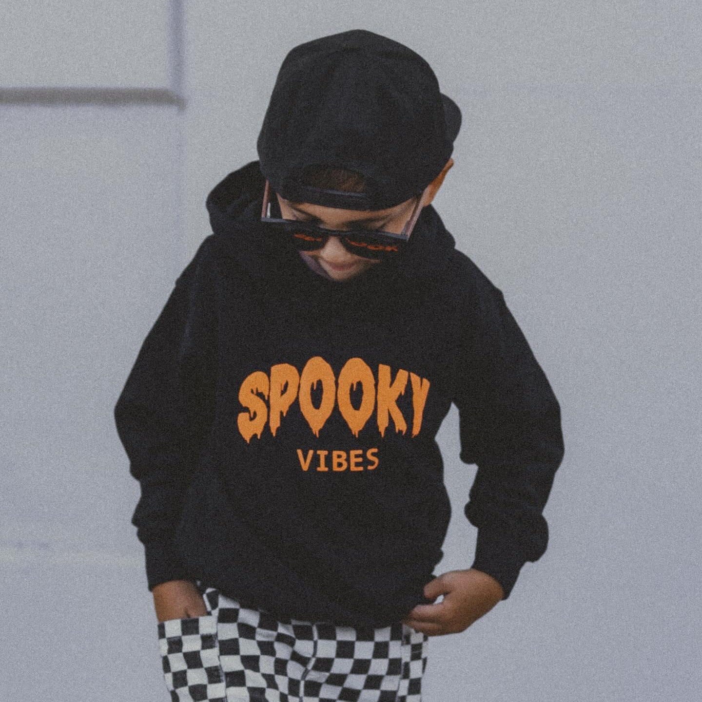 Kids Spooky Vibes Hoodie