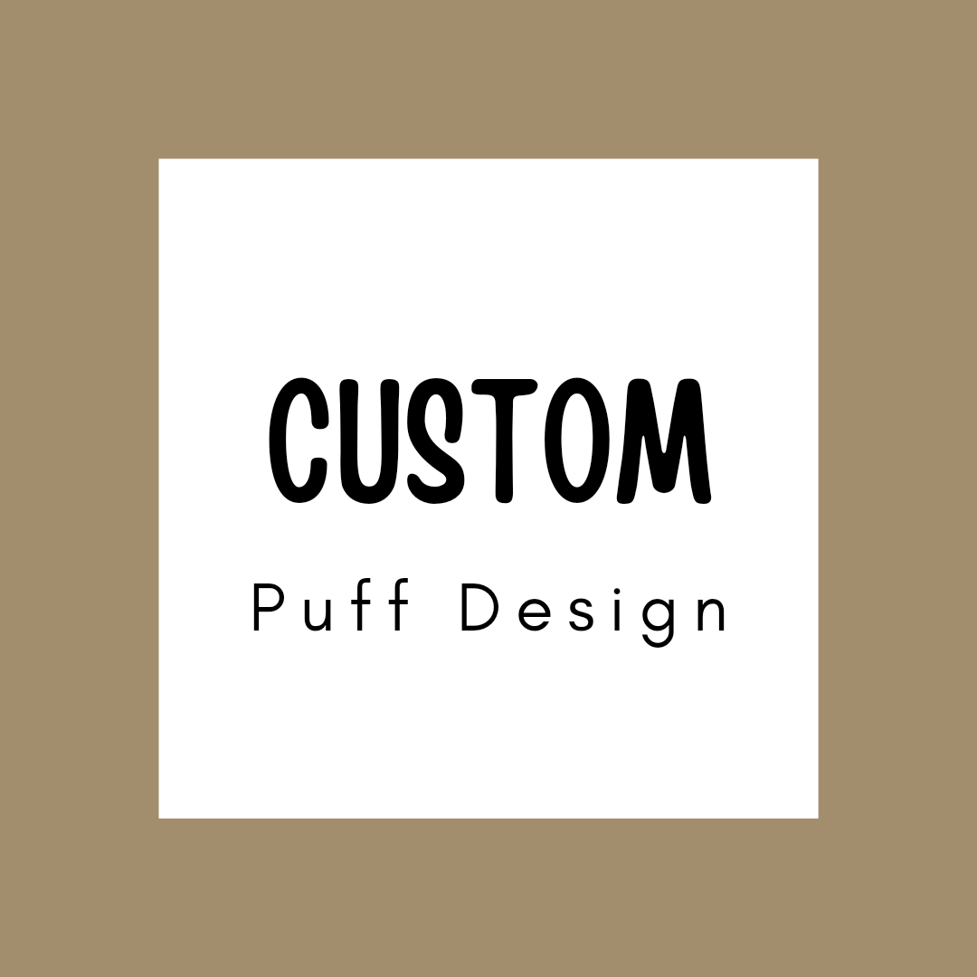Kids Custom Puff Design